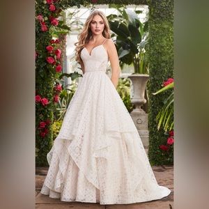 Mikaella Lace Wedding Gown Dress